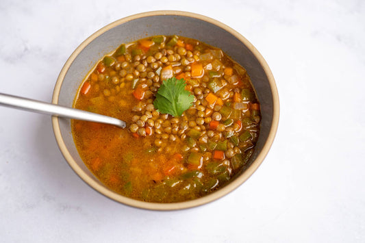 Sopa de lentejas