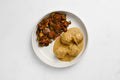 Albóndigas suecas con champiñones salteados