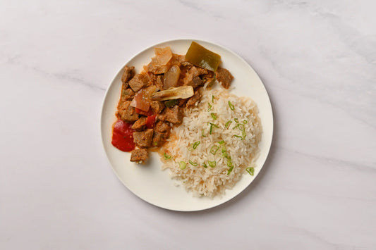Cortadillo de Ciénegas con arroz