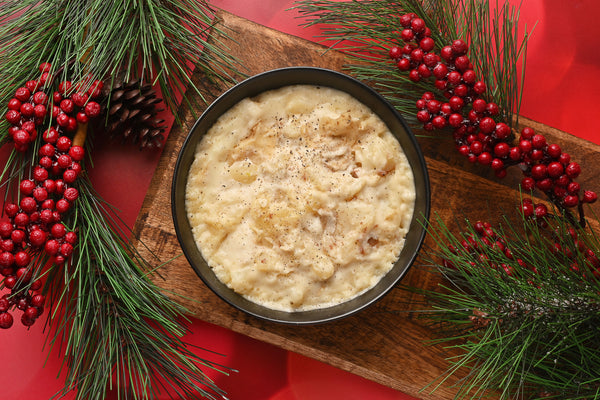 Puré de papa rústico