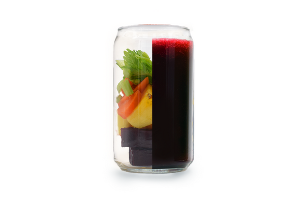 Smoothie con Piña, Apio, Jengibre, Betabel y Zanahoria