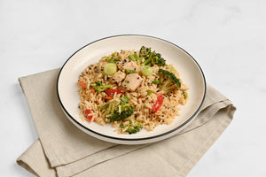Wok de pollo